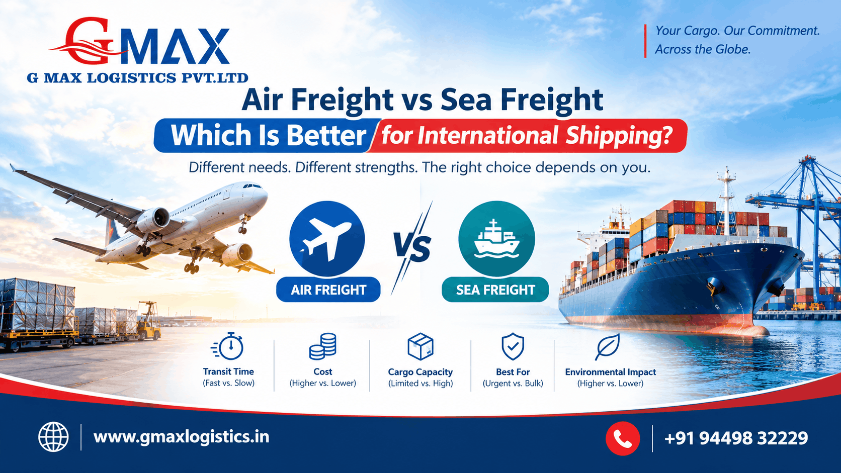 Air Freight vs Sea Freight Logistics