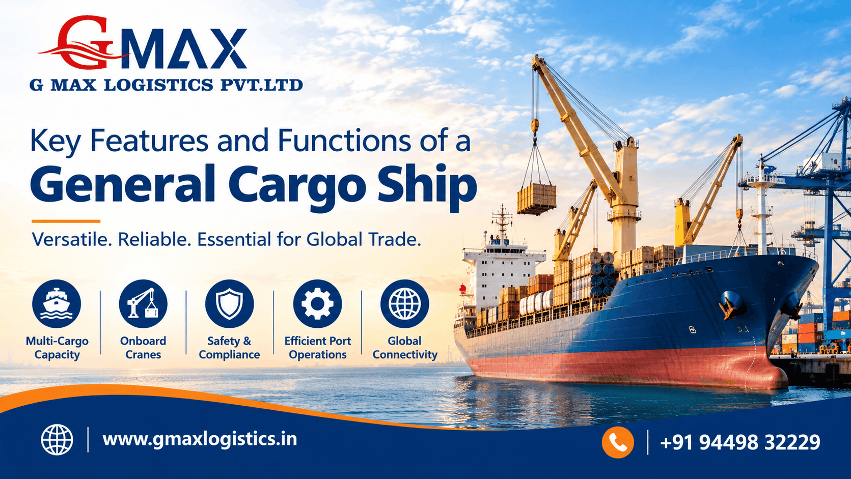Key features of General Cargo Ship