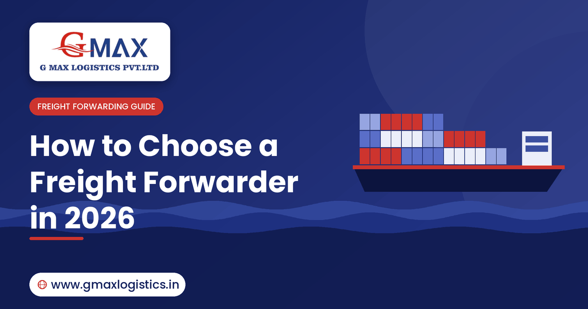how to choose a freight forwarder 2026